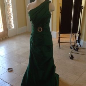 COPY - Emerald green evening dress